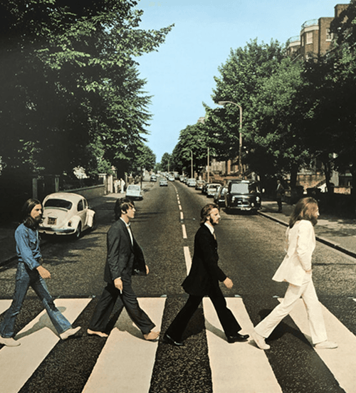 Beatles vinyl record